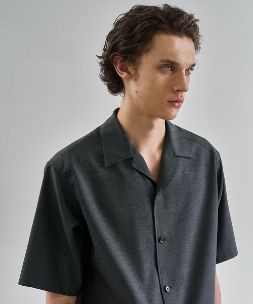 UNITED TOKYO(ユナイテッドトウキョウ)の「SCHONHERR WOOL ファティーグシャツ(シャツ/ブラウス・メンズ・ブラック/ダークグレー・1/2)」の15枚目の写真