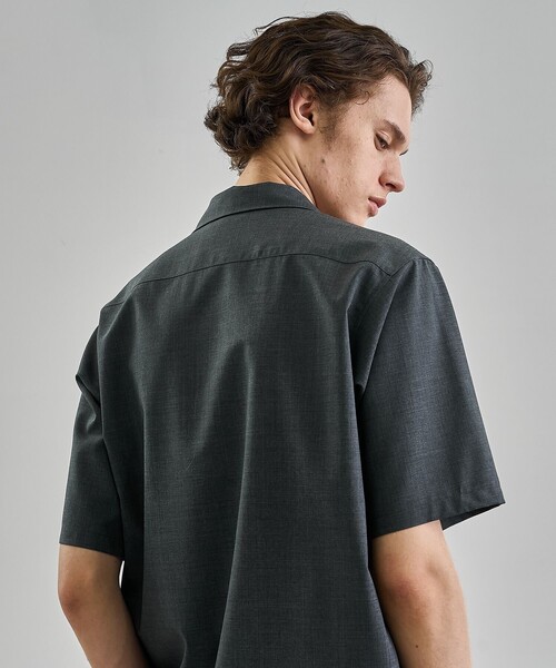 UNITED TOKYO(ユナイテッドトウキョウ)の「SCHONHERR WOOL ファティーグシャツ(シャツ/ブラウス・メンズ・ブラック/ダークグレー・1/2)」の17枚目の写真