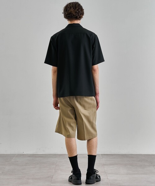 UNITED TOKYO(ユナイテッドトウキョウ)の「SCHONHERR WOOL ファティーグシャツ(シャツ/ブラウス・メンズ・ブラック/ダークグレー・1/2)」の8枚目の写真
