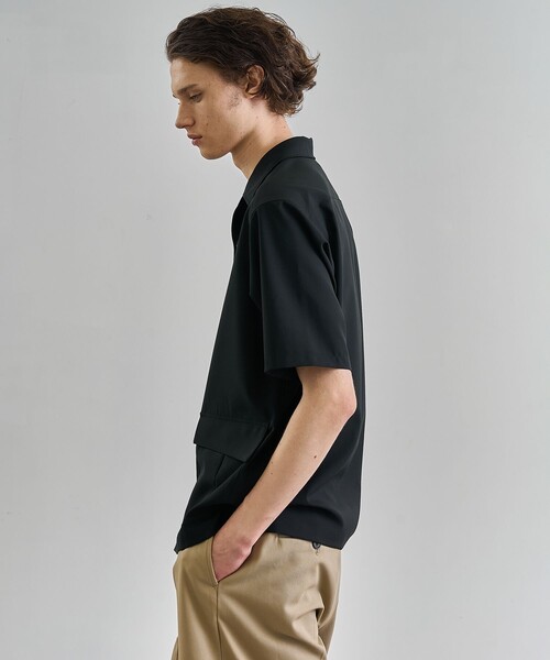 UNITED TOKYO(ユナイテッドトウキョウ)の「SCHONHERR WOOL ファティーグシャツ(シャツ/ブラウス・メンズ・ブラック/ダークグレー・1/2)」の19枚目の写真