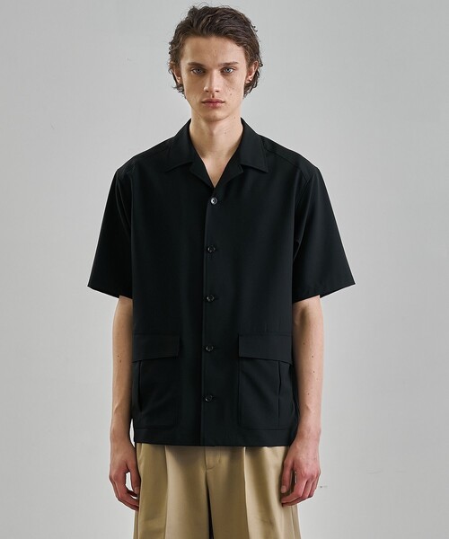 UNITED TOKYO(ユナイテッドトウキョウ)の「SCHONHERR WOOL ファティーグシャツ(シャツ/ブラウス・メンズ・ブラック/ダークグレー・1/2)」の21枚目の写真