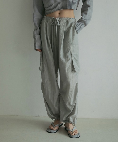 anuke アンヌーク　グリッター　カーゴパンツ anuke 【SALE】 アンヌーク 即日発送 Glitter Cargo Pants