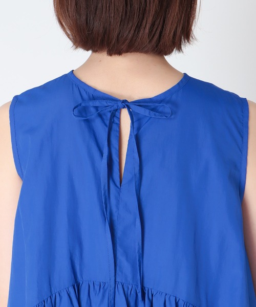 Cepica（セピカ）の「ナイロンウエストギャザー両前ワンピース（ワンピース・レディース・ピンク/ブルー・FREE）」の22枚目の写真