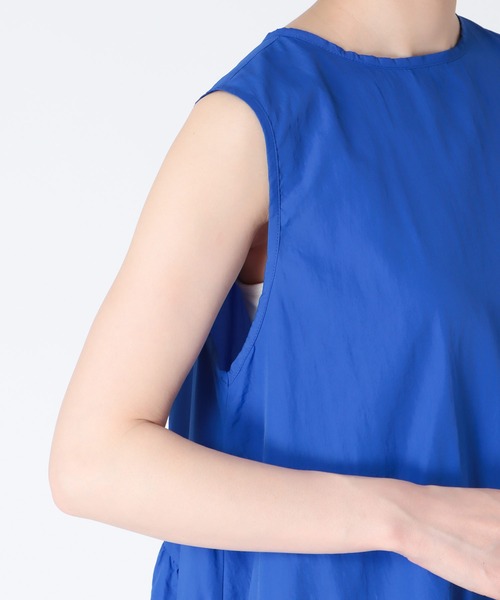 Cepica（セピカ）の「ナイロンウエストギャザー両前ワンピース（ワンピース・レディース・ピンク/ブルー・FREE）」の20枚目の写真