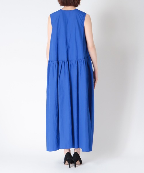 Cepica（セピカ）の「ナイロンウエストギャザー両前ワンピース（ワンピース・レディース・ピンク/ブルー・FREE）」の16枚目の写真