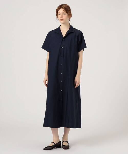【新品タグ付】MACPHEE コットンタイプライター 2-wayシャツワンピース タイプライター シャツワンピース（シャツワンピース）｜MACPHEE