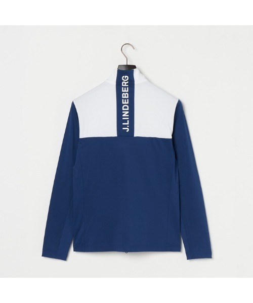 J.LINDEBERG/GOLF】カラーブロックミッドレイヤー