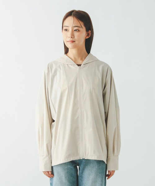 GLOBAL WORK（グローバルワーク）の「遮熱撥水パーカー/495704（マウンテンパーカー・レディース・ブラック/ブラウン/ベージュ・LARGE/MEDIUM）」の21枚目の写真