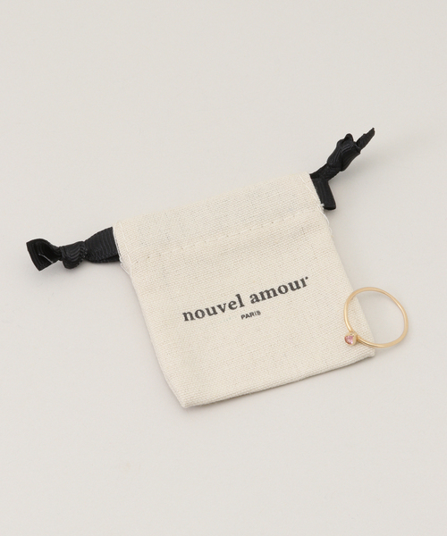 journal standard L'essage(ジャーナルスタンダードレサージュ)の「【NOUVEL AMOUR/ヌーベルアムール】RING ENJOY:リング(リング・レディース・ピンク・54cm/56cm)」の5枚目の写真