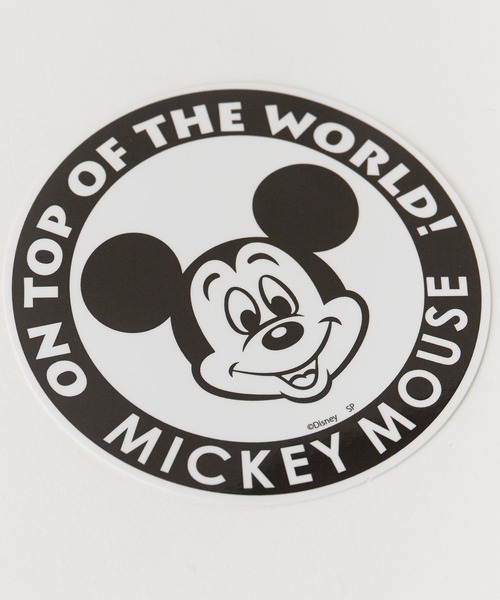 Disney（ディズニー）の「ミッキーマウス フェイスステッカー（ステッカー/テープ・メンズ・ホワイト・FREE）」の5枚目の写真