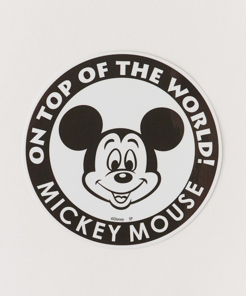 Disney（ディズニー）の「ミッキーマウス フェイスステッカー（ステッカー/テープ・メンズ・ホワイト・FREE）」の3枚目の写真