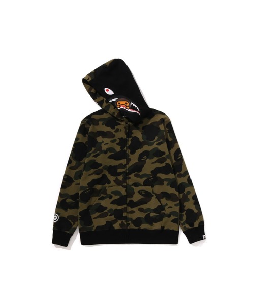 A BATHING APE BAPE モノグラム　パーカー　BABY MILO A BATHING APE（アベイシングエイプ）の「BABY MILO RACING MILO FACE