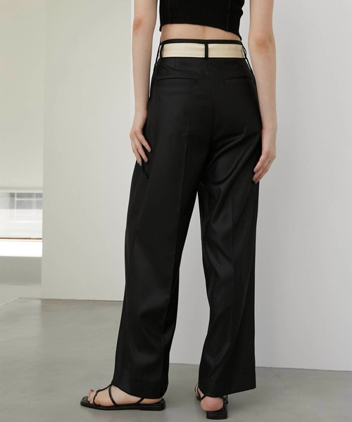 1 美品 23ss marka BELTED PANTS スラックス パンツ marka (マーカ) BELTED PANTS(ベルテッドパンツ)が3色入荷