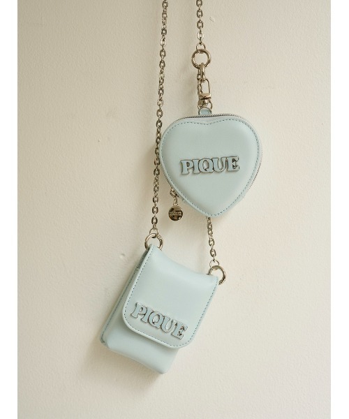 gelato pique（ジェラートピケ）の「ハートポーチチャーム（チャーム・レディース・イエロー/ブルー/シルバー/ピンク/パープル・F）」の10枚目の写真
