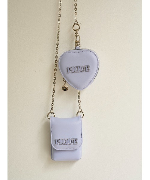 gelato pique（ジェラートピケ）の「ハートポーチチャーム（チャーム・レディース・イエロー/ブルー/シルバー/ピンク/パープル・F）」の12枚目の写真