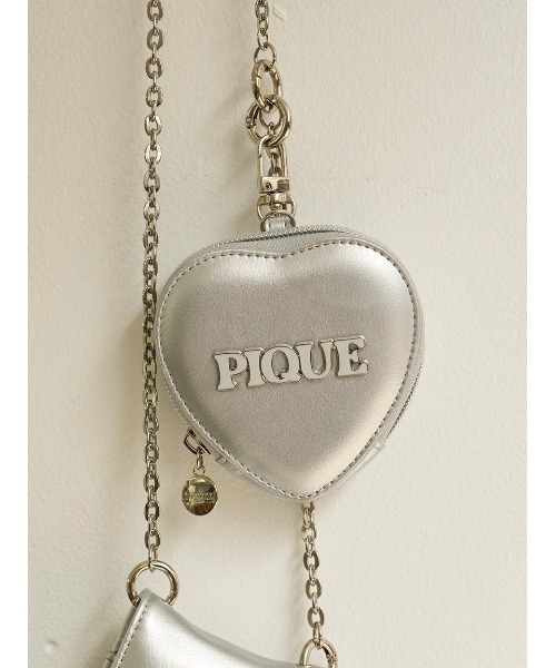 gelato pique（ジェラートピケ）の「ハートポーチチャーム（チャーム・レディース・イエロー/ブルー/シルバー/ピンク/パープル・F）」の18枚目の写真