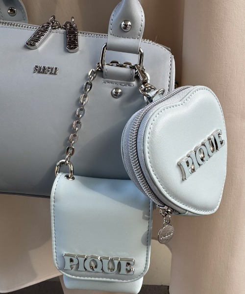 gelato pique（ジェラートピケ）の「ハートポーチチャーム（チャーム・レディース・イエロー/ブルー/シルバー/ピンク/パープル・F）」の16枚目の写真