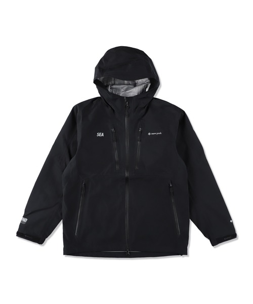  peak × wind and sea レインジャケットBLACK 黒 WIND AND SEA x Snow Peak Gore-Tex Rain Jacket 