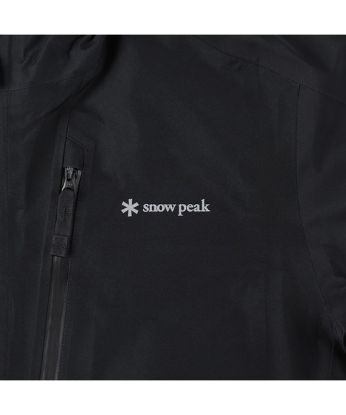 Snow Peak（スノーピーク）の「snow peak x WDS GORE-TEX(R) Rain Jacket（ナイロンジャケット・メンズ・ライトカーキ/ブラック・XL/L）」の5枚目の写真