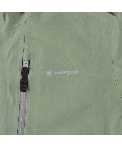 Snow Peak（スノーピーク）の「snow peak x WDS GORE-TEX(R) Rain Jacket（ナイロンジャケット・メンズ・ライトカーキ/ブラック・XL/L）」の13枚目の写真
