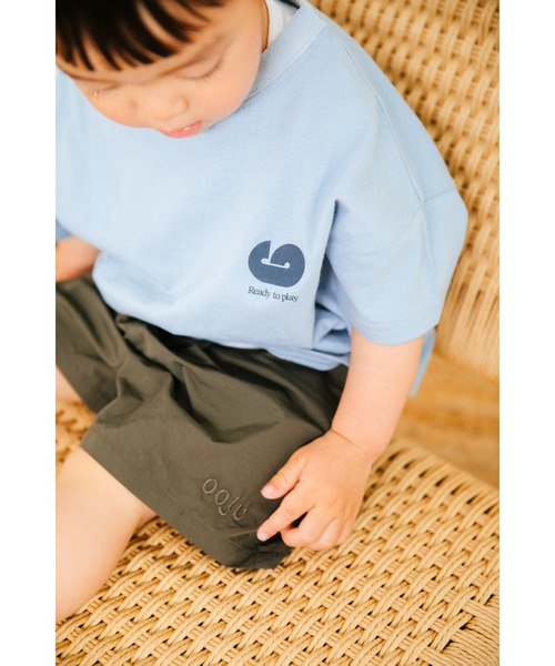 ooju（オージュ）の「【ooju】ナイロンショーツ（その他パンツ・キッズ・ベージュ/カーキ・1/2/4/3）」の2枚目の写真