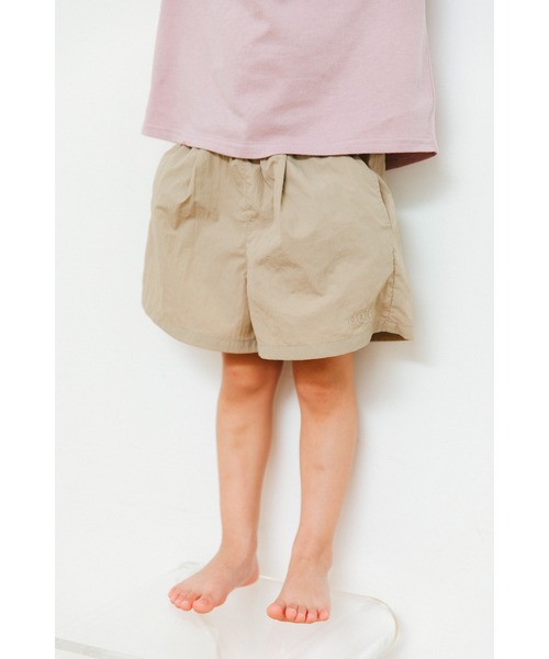 ooju（オージュ）の「【ooju】ナイロンショーツ（その他パンツ・キッズ・ベージュ/カーキ・1/2/4/3）」の4枚目の写真