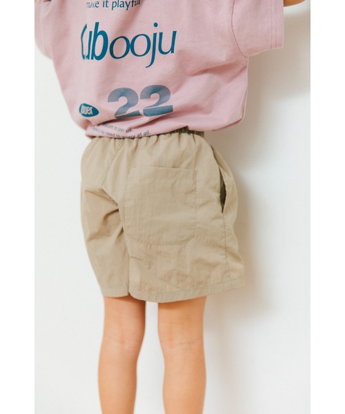 ooju（オージュ）の「【ooju】ナイロンショーツ（その他パンツ・キッズ・ベージュ/カーキ・1/2/4/3）」の5枚目の写真