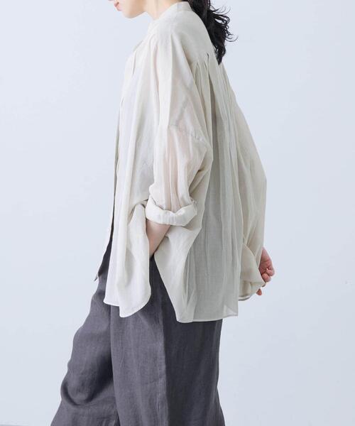 9/28まで出品 かぐれ バックタックワイドシャツ バックタックワイドシャツ（シャツ/ブラウス）｜かぐれ（カグレ）の