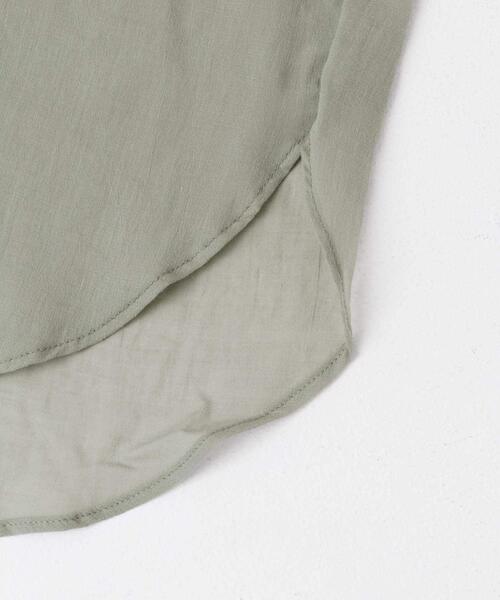 かぐれ(カグレ)の「バックタックワイドシャツ(シャツ/ブラウス・レディース・ピンク/ネイビー/グリーン系その他/グレー・FREE)」の22枚目の写真