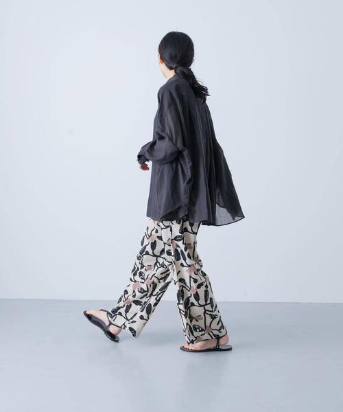 バックタックワイドシャツ（シャツ/ブラウス）｜かぐれ（カグレ