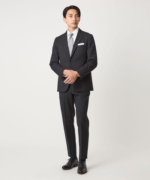 green label relaxing(グリーンレーベルリラクシング)の「A+ TWPU サージ スリム アジャスター セットアップパンツ -ウォッシャブル・ストレッチ-(スーツパンツ・メンズ・ブラック/ダークブラウン/ロイヤルブルー/ネイビー・L/XXL/S/XS/M/XL)」の9枚目の写真