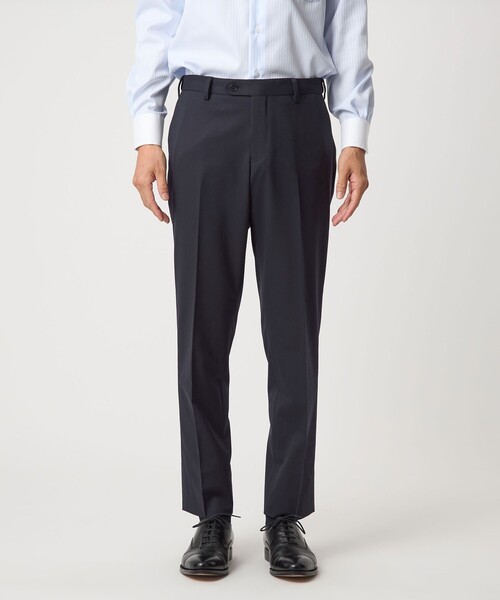 green label relaxing(グリーンレーベルリラクシング)の「A+ TWPU サージ スリム アジャスター セットアップパンツ -ウォッシャブル・ストレッチ-(スーツパンツ・メンズ・ブラック/ダークブラウン/ロイヤルブルー/ネイビー・L/XXL/S/XS/M/XL)」の17枚目の写真