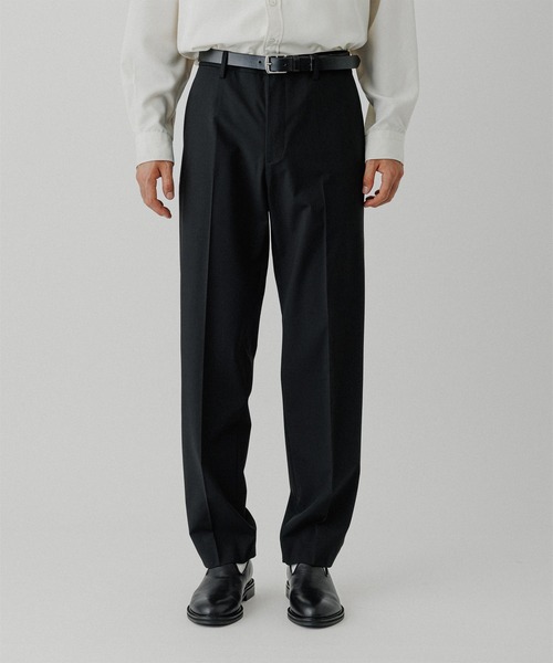 ADAM ET ROPE'（アダムエロペ）の「テーパード スラックス / セットアップ対応（スラックス・メンズ・ブラック/ダークブラウン/ブラウン系その他3・L/M/S）」の5枚目の写真