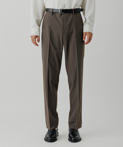 ADAM ET ROPE'（アダムエロペ）の「テーパード スラックス / セットアップ対応（スラックス・メンズ・ブラック/ダークブラウン/ブラウン系その他3・L/M/S）」の9枚目の写真