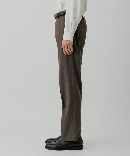 ADAM ET ROPE'（アダムエロペ）の「テーパード スラックス / セットアップ対応（スラックス・メンズ・ブラック/ダークブラウン/ブラウン系その他3・L/M/S）」の10枚目の写真