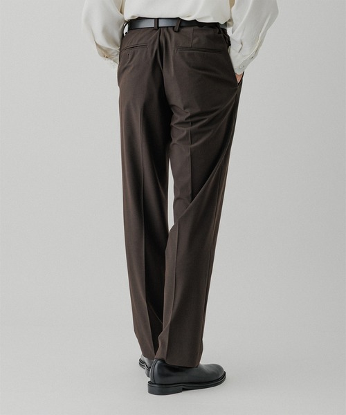 ADAM ET ROPE'（アダムエロペ）の「テーパード スラックス / セットアップ対応（スラックス・メンズ・ブラック/ダークブラウン/ブラウン系その他3・L/M/S）」の13枚目の写真