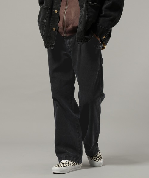 RAGEBLUE（レイジブルー）の「タックペインターダック/デニムパンツ（デニムパンツ・メンズ・ネイビー/グレー/ブルー/ブラック・SMALL/MEDIUM/LARGE）」の2枚目の写真