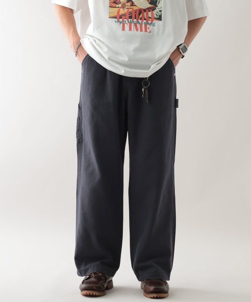 RAGEBLUE（レイジブルー）の「タックペインターダック/デニムパンツ（デニムパンツ・メンズ・ネイビー/グレー/ブルー/ブラック・SMALL/MEDIUM/LARGE）」の16枚目の写真