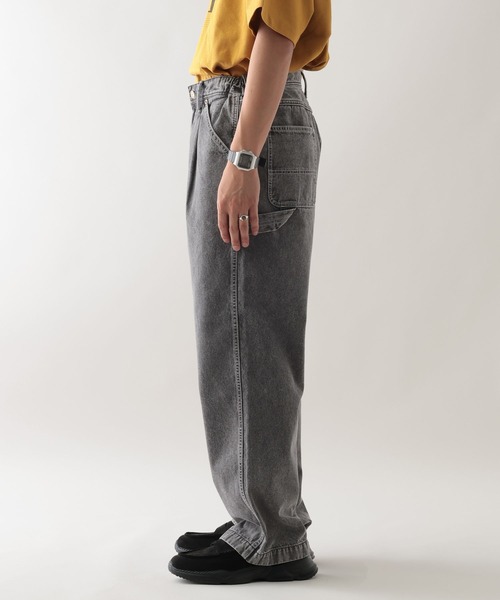 RAGEBLUE（レイジブルー）の「タックペインターダック/デニムパンツ（デニムパンツ・メンズ・ネイビー/グレー/ブルー/ブラック・SMALL/MEDIUM/LARGE）」の12枚目の写真