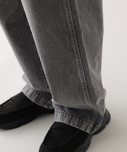 RAGEBLUE（レイジブルー）の「タックペインターダック/デニムパンツ（デニムパンツ・メンズ・ネイビー/グレー/ブルー/ブラック・SMALL/MEDIUM/LARGE）」の5枚目の写真