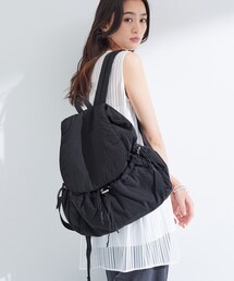 INDIVI（インディヴィ）の「【超軽量】ギャザーリングリュック（バックパック/リュック）」