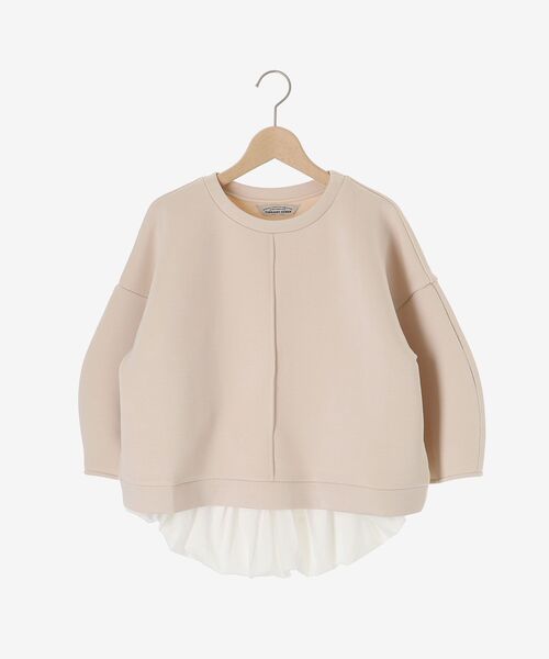 le.coeur blanc(ルクールブラン)の「TORRAZZO DONNAバルーン裾トップス(Tシャツ/カットソー・レディース・ベージュ/グレー・38)」の3枚目の写真