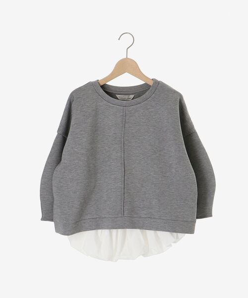 le.coeur blanc(ルクールブラン)の「TORRAZZO DONNAバルーン裾トップス(Tシャツ/カットソー・レディース・ベージュ/グレー・38)」の12枚目の写真