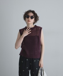 【ZOZO限定】モヘアタッチシアーベスト