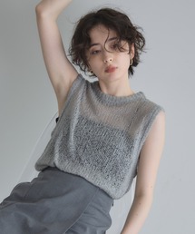 【ZOZO限定】モヘアタッチシアーベスト