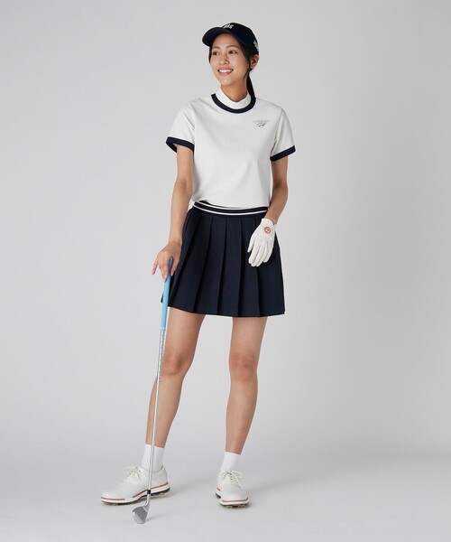 UNITED ARROWS GOLF モックネック　ポロシャツ UNITED ARROWS GOLF（ユナイテッドアローズゴルフ）の「メンズ