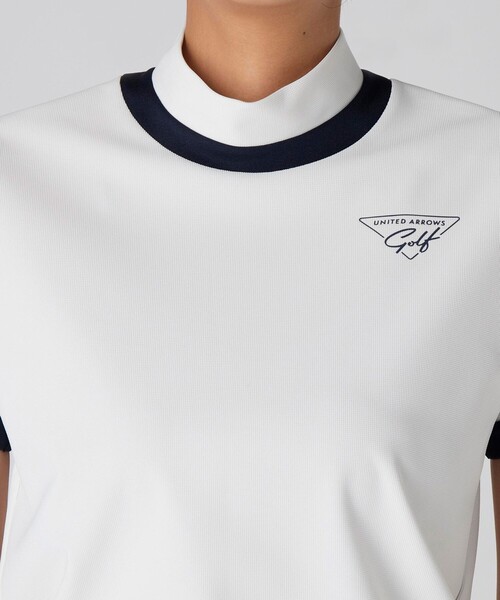 【極美品】UNITED ARROWS GOLF ロゴワッペン 半袖ポロシャツ 極美品 TaylorMade × UNITED ARROWS GOLF カモフラ ショート