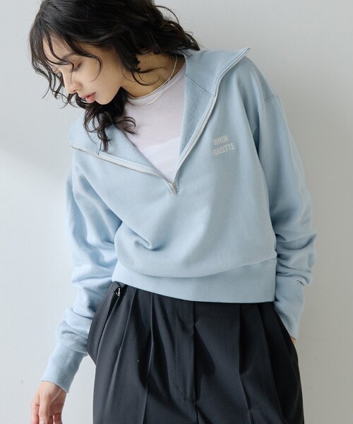 Whim Gazette（ウィムガゼット）の「フライスプルオーバー（Tシャツ/カットソー・レディース・オフホワイト/ブラック/ライトベージュ・FREE）」の13枚目の写真