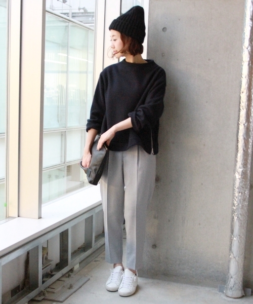 JOURNAL STANDARD(ジャーナルスタンダード)の「ストレッチベネシャンパンツ#(その他パンツ・レディース・ブラック/アイボリー/ライトグレー・40/38/36)」の18枚目の写真