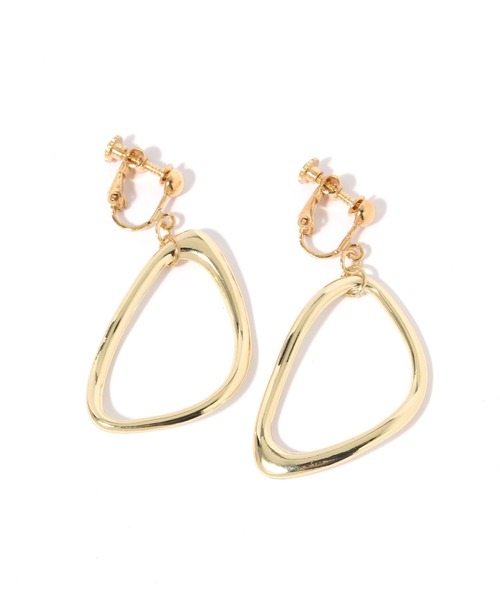 LAKOLE(ラコレ)の「変形三角イヤリング / 576358(イヤリング・レディース・その他1/その他2・FREE)」の2枚目の写真